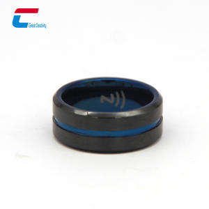 <span class=keywords><strong>Tesla</strong></span> Smart Ring Llavero Accesorios Tarjeta de llave Modelo Y Cerámica RFID Anillo inteligente para hombre y mujer Modelo 3 Accesorios - Product Image 2