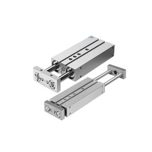 Cylindre pneumatique à <span class=keywords><strong>double</strong></span> <span class=keywords><strong>tige</strong></span> DPZJ-25-80-P-A-S2-SA 1907504 FESTOs Deux cylindres pneumatiques à <span class=keywords><strong>double</strong></span> <span class=keywords><strong>tige</strong></span> guidés - Product Image 1