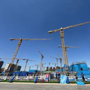 Grúa Torre de Plataforma Plana DAHAN QTZ500(8530) de 25 Toneladas, 500t.m de Momento de Elevación, Equipada con Motor, Altura Máxima de 350m - Product Image 4