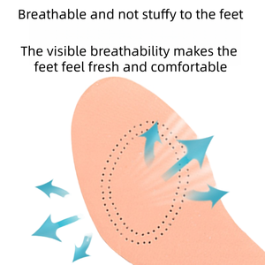 Semelles intérieures confortables en cuir véritable en Latex pour soutien de la voûte plantaire orthopédique unisexe absorbant la sueur respirante pour semelle intérieure de sport - Product Image 4