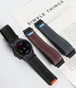 Nouveau <span class=keywords><strong>bracelet</strong></span> de <span class=keywords><strong>montre</strong></span> en nylon tactique 22 mm 26 mm, boucle en nylon, <span class=keywords><strong>bracelet</strong></span> de sport pour <span class=keywords><strong>Garmin</strong></span> Fenix 7pro Fenix 8 Quickfit - Product Image 4