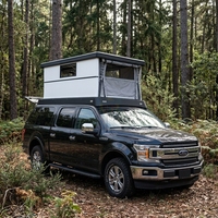 Tente de toit pliable tout-terrain pour camping, 2-3 personnes, coque rigide ABS, ouverture rapide automatique, pour aventure en voiture
