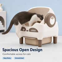 Bac à litière automatique pour chat, robot nettoyeur intelligent, contrôle par application