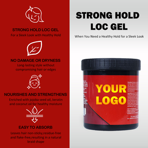 <span class=keywords><strong>Gel</strong></span> per trecce e twist a lunga durata Private Label Loc <span class=keywords><strong>Gel</strong></span>, non si sbianca - Product Image 6