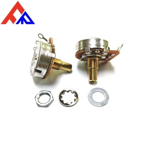 Vente directe du fabricant FANRUI, potentiomètre rotatif CTS de 24 mm, RK241T01-M8C6.65-RC19A8-A500K20%-FR, guitare électrique, basse - Product Image 3