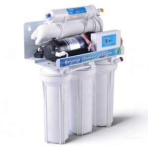 Système de filtration d'eau sous évier <span class=keywords><strong>Naturewater</strong></span> 5 étapes RO en acier inoxydable autonettoyant 75 GPD pour usage domestique et hôtelier - Product Image 4