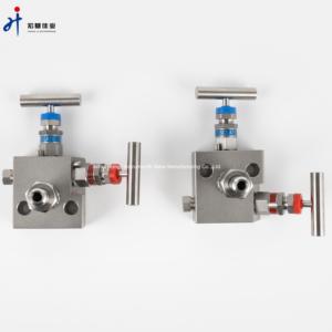 पार्कर डिफरेंशियल प्रेशर ट्रांसमीटर के लिए उपकरण स्टेनलेस स्टील 2 वाल्व मैनिफोल्ड - Product Image 2