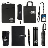 Personalisierbares A5 Notizbuch aus PU-Leder mit Hardcover, Werbedruck, Logo und elastischem Verschlussband für Studenten