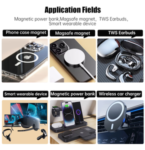 Funda para Teléfono Apple 17 con Imán Permanente de Neodimio MagSafe N52, Pieza de Succión Magnética Fuerte para Carga Inalámbrica - Product Image 5