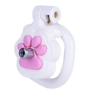 Jaula de Castidad ANOSX con Catéter Metálico, Jaula de Garras Bonita, Candado de Pene de Resina Plana, Juguetes Sexuales BDSM para Hombres - Product Image 5
