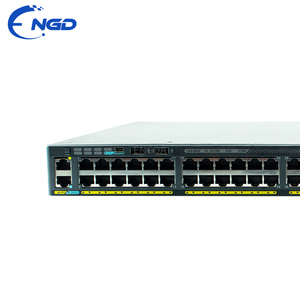 สวิตช์ PoE+ แบบติดตั้งบนแร็ค 1U รุ่น WS-C2960X-48LPS-L มือสอง <span class=keywords><strong>ขาย</strong></span>ดี 48 พอร์ต 10/100/1000 4 พอร์ต SFP รองรับการสแต็ค แบนด์วิดท์ 80G รองรับ 16K MAC - Product Image 3