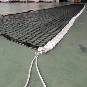 Duurzaam Handgemaakt Geknoopt Tennisnet Met Dubbele Top Zes Rijen