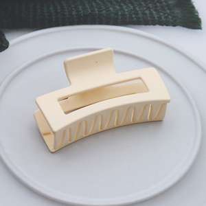 अनुकूलित प्लास्टिक बाल पंजे बाल क्लिप Headwear बड़े आकार बाल के लिये कांटा केकड़ा बारित फैशन आभूषण बाल सामान - Product Image 3