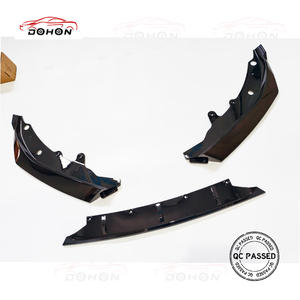 Divisor frontal de estilo de competición para <span class=keywords><strong>BMW</strong></span> G22 Coupe G23 420 <span class=keywords><strong>430</strong></span> 440 M Sports 2020 <span class=keywords><strong>2021</strong></span> Front Lip Warrior 3 piezas divisor frontal - Product Image 5