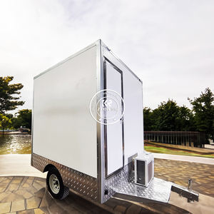 Kiosco Comercial Prefabricado de Seguridad para Exteriores, Baño Portátil de Lujo con Agua, Remolque de Baño Portátil para Construcción - Product Image 5