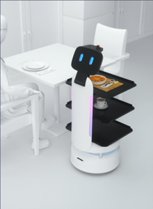 Nouveau <span class=keywords><strong>robot</strong></span> de livraison autonome intelligent, charge utile de 30 kg, navigation Lidar SLAM, charge automatique, autonomie de 12 à 24 heures, pour restaurants, hôtels - Product Image 6