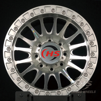 Jantes forgées tout-terrain 17x9 18x9J True Beadlock 4x4 Machined Face 8*165 pour Ford F125 F150 Patrol 6 Land Cruiser