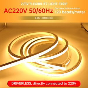 Tubes néon en PVC <span class=keywords><strong>flexible</strong></span> et silicone 6*12mm 5M 50M Rouleau 12/24/110/240V 1cm 2.5cm IP65 IP67 Lumières néon LED pour enseigne lumineuse LED - Product Image 1
