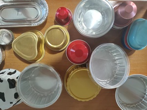 Taza para tarta de huevo de 125ml y 250ml, taza para salsa de postre, taza para microondas/microondas, papel de aluminio, embalaje para postres, tazas para hornear - Product Image 5