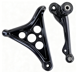 Изготовление на заказ деталей автомобильных рычагов управления из алюминия на станках с ЧПУ, производство автомобильных запчастей, металлообработка, полировка металла - Product Image 1