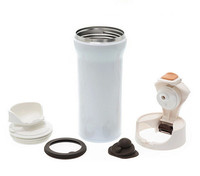 Mug de voyage isotherme en acier inoxydable de 500 ml, tasse thermos à double paroi avec couvercles pour café et eau