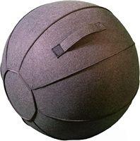 Housse de chaise-ballon de yoga Kepler KC669 en feutre haute résilience pour une assise ergonomique et stable - Catégorie : Demi-balles d'équilibre