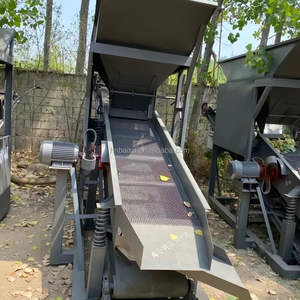 Buon prezzo 30 tipo miniera aggregato pietra sabbia separazione schermo vibrante con tramoggia e nastro trasportatore - Product Image 4
