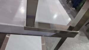 מדף שולחן עבודה מנירוסטה, מעמד שולחן תלת-שכבתי, מתלה תה חלב בהתאמה אישית, מתאים למסעדות ושימוש ביתי - Product Image 4