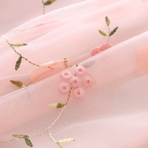 Vestidos de Fiesta Color Rosa de Alta Calidad en Oferta, Vestidos de Flores para Niñas con Tutú y Estampado de Flores - Product Image 5