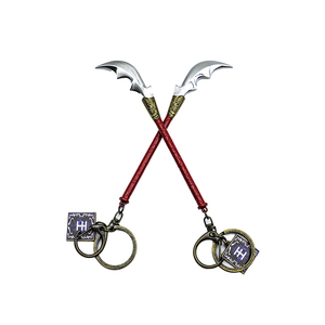 Llavero de espada miniatura de aleación de zinc metálica personalizada con diseño de arma de juego, mini cuchillo, llavero de espada, etiqueta de llavero - Product Image 3