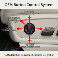 Kit de mise à niveau du système de massage de siège auto à 14 points pour modèles Audi, pièces de réaménagement intérieur et accessoires de modification automobile