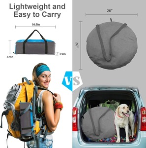 เต็นท์ชายหาด OEM สำหรับ 3/4/6/8/10 คน ป้องกันแสงแดด UPF 50+ ป้องกันรังสียูวี น้ำหนักเบา ติดตั้งง่าย หลังคาบังแดดชายหาด - Product Image 2