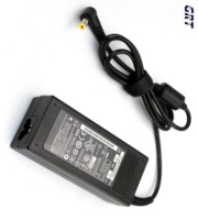 Adaptador de Corriente Original de 19V 3.42A 65W con Conector en Ángulo Amarillo de 5.5mm 1.7mm para Portátil Acer