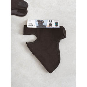 Maison pour animaux de compagnie noire à couverture complète avec options de trois tailles - Product Image 1