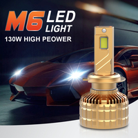 Éclairage automobile Canbus phare LED CSP COB 9005 9006 hb3 h13 h7 h11 h4 feux de croisement M6 70w 130w haute puissance