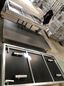 เวทีอลูมิเนียมแบบพกพา ปรับความสูงได้ กันน้ำ แผ่นกันลื่น ประกอบง่าย เหมาะสำหรับงานแต่งงานและงานอีเว้นท์ - Product Image 2