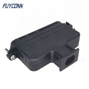 Connettore di modo RJ21 del passo <span class=keywords><strong>50</strong></span> di 2.16mm, connettore centronico maschio 50P del cavo IDC del campione di angolo diritto con tutta la cappa di plastica - Product Image 5