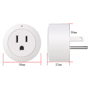 Enchufe Inteligente WiFi US 10A/16A, Control por Aplicación <span class=keywords><strong>y</strong></span> Voz con <span class=keywords><strong>Alexa</strong></span> <span class=keywords><strong>y</strong></span> <span class=keywords><strong>Google</strong></span> <span class=keywords><strong>Assistant</strong></span>, Función de Temporizador <span class=keywords><strong>y</strong></span> Medidor de Energía - Product Image 1