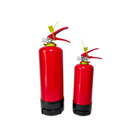 Extincteur à poudre sèche double capacité 4kg 6kg pour la sécurité incendie des espaces moyens et grands