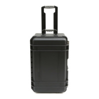 D5524 Vente en gros d'usine, étui universel étanche, valise, étui rigide en plastique ABS, boîte à outils avec roulettes