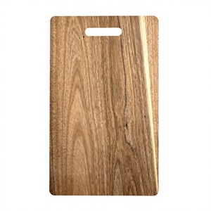 Planche à découper en bois d'acacia véritable avec poignée, durable, écologique, compatible lave-vaisselle, durable, non toxique - Product Image 5