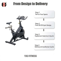 Bicicleta de Spinning Profesional para Uso Comercial, Máquina de Ejercicio para Ciclismo Indoor, Fabricante de Equipos de Gimnasio, Precio Directo de Fábrica al por Mayor