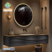 Ensemble de meubles de salle de bain OEM moderne 2025, avec table complète, bureau, armoire, panneau, évier, robinet, pour chambre, salle à manger, hôpital, atelier, appartement