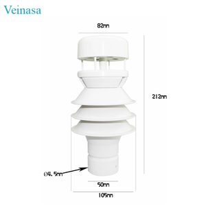 Veinasa-THPW-01 RS485 Station météo intelligente agricole 5-en-1 à ultrasons 7-24V Anémomètre Capteur de vitesse et de direction du vent Veinasa- - Product Image 4
