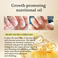 Huile nourrissante pour les ongles 12 ml, huile nourrissante favorisant la croissance, conçue pour réparer les ongles fins, fragiles et cassants