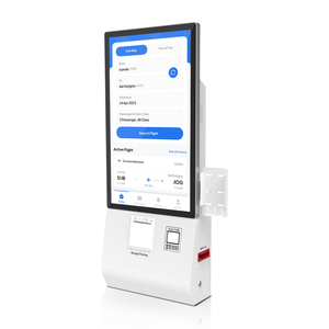 Sistema de pago en efectivo de 32 pulgadas, caja registradora automática que funciona con monedas para tienda minorista de lavandería de supermercado no tripulada - Product Image 4