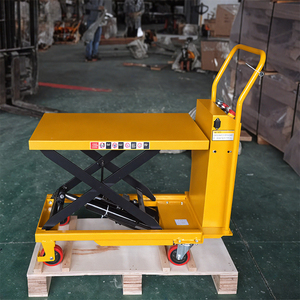 New Steel Hydraulic <strong>Lifting</strong> Platform Trolley <strong>Small</strong> <strong>Scissor</strong> Type Mobile <strong>Electric</strong> Elevator for Retail - Product Image 6