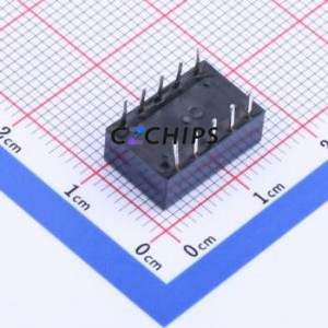 TQ2-L2-5V Magnetic Latching Relay DIP,9x14mm Relay 5V 2 Changeover: 2C (DPDT-Changeover)::: 125V-AC/110V-DC Dual Coil - Product Image 2