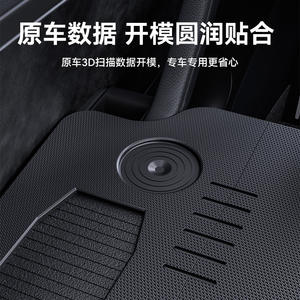 SUITU Bandeja Plegable para Consola Central de Auto, 77.5x30cm, Multifuncional, Negra, Mesa Triple Plegable para Interior de Tesla Modelo Y 3 - Product Image 3