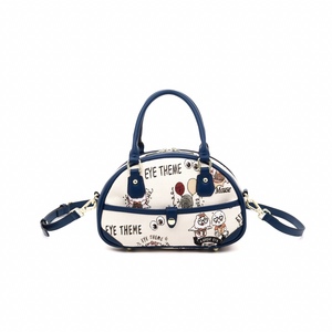 2025 yüksek kaliteli nakış sevimli karikatür karakter Tote çanta, rahat Metal fermuar giyilebilir kadınlar Crossbody çanta 2723 # - Product Image 4